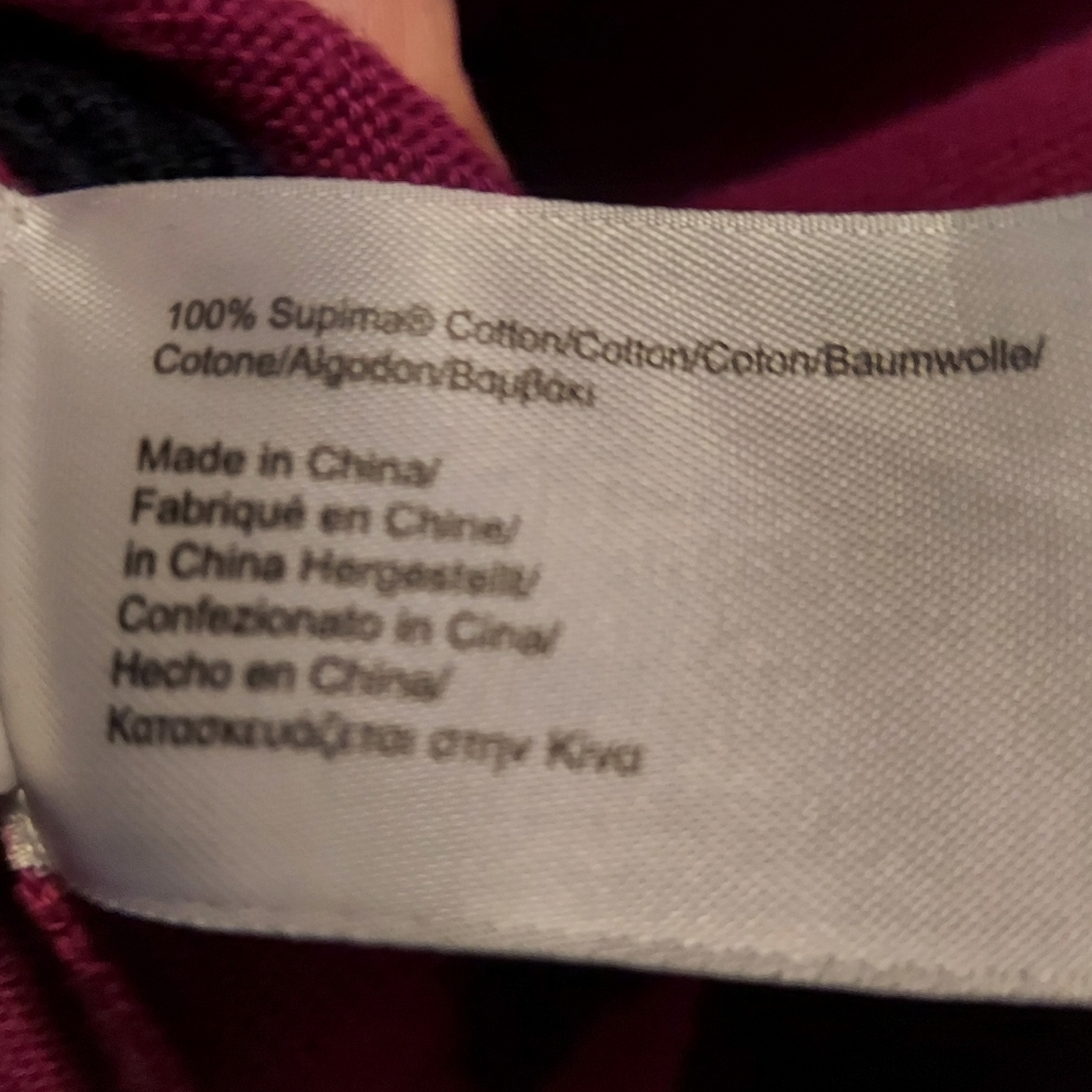 Brooks Brothers Purple and Black Striped Cardigan - Picture 3 of 4